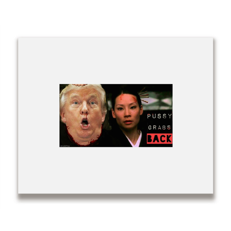 Kill Bill Pussy Grabs Back Donald Trump President Metal Print