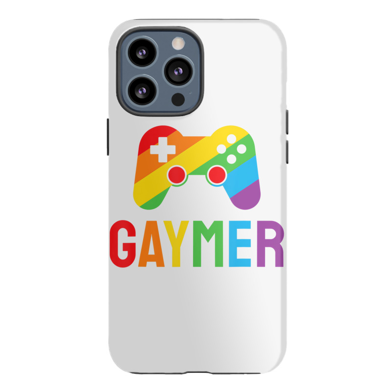 Custom Gaymer Gay Pride Flag Lgbt Gamer Lgbtq Gaming Game Iphone 13 Pro