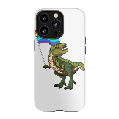 Pride Dinosaur Lgbt Gay Lesbian Transgender Trans Iphone 13 Pro Case By