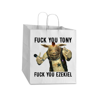 Fuck You Tony Fuck You Ezekiel Profanity Pig Profanity Rocks Rude Pig