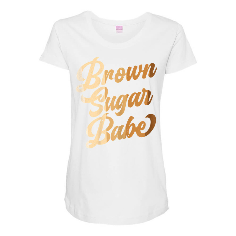 Womens Brown Sugar Babe Design For A Melanin Black History Lovers T Sh