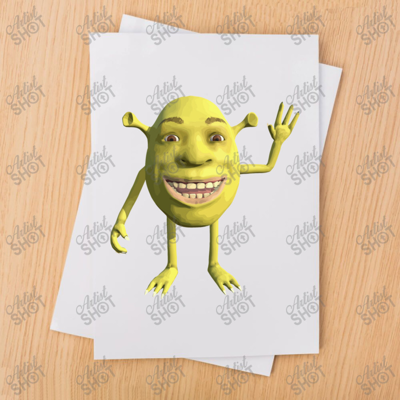 Sexy Shrek Shrek Meme Face Shrek Wazowski Sublimation Transfer By