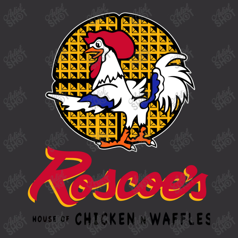 Roscoe;s House Of Chicken Waffles  Roscoes House Of Chicken Waffles Vintage Hoodie And Short Set | Artistshot