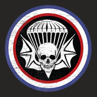 Parachute Skull Bat Infantry Airborne Regiment Patch Premium T Shirt Ladies Fitted T-shirt | Artistshot