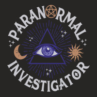 Paranormal Investigator T Shirt Ghost Hunting Shirt Ghost T Shirt Ladies Fitted T-shirt | Artistshot