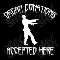 Organ Donations Accepted Here Halloween Zombie Men's Long Sleeve Pajama Set | Artistshot