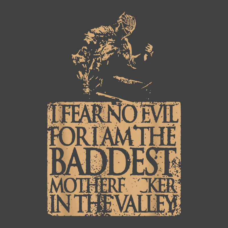 I Fear No Evil For I Am The Baddest Crusader Knights Templar T Shirt Vintage T-shirt | Artistshot