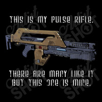 This Is My Pulse Rifle This One Is Mine Aliens Baby Tee | Artistshot