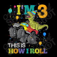 Kids T Rex Dinosaur Monster Truck 3rd Birthday Boys And Girls Games Ch V-neck Tee | Artistshot