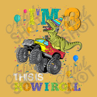 Kids T Rex Dinosaur Monster Truck 3rd Birthday Boys And Girls Games Ch Vintage Hoodie And Short Set | Artistshot