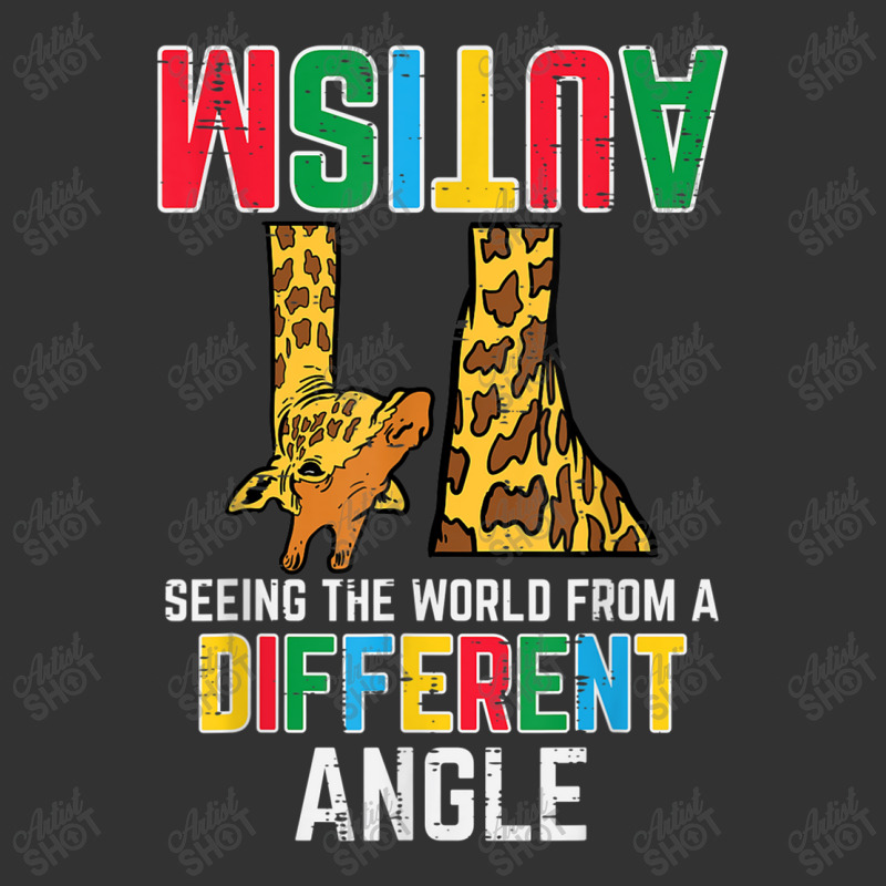 Giraffe Autism Seeing World Different Angle Awareness Kids T Shirt Baby Bodysuit by RoyalStore | Artistshot