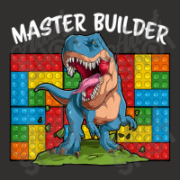 Master Builder Funny Building Blocks T-rex Dinosaur Characters Video G Champion Hoodie | Artistshot