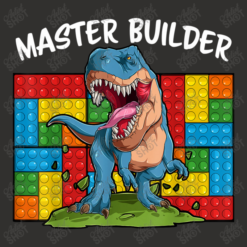 Master Builder Funny Building Blocks T-rex Dinosaur Characters Video G Champion Hoodie by JazmineDesign | Artistshot