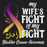 My Wife Fight Is My Fight Bladder Cancer Awareness T Shirt Ladies Polo Shirt | Artistshot