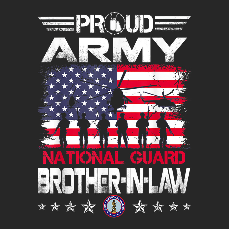 Proud Army National Guard Brother In Law Veterans Day T Shirt Men's T-shirt Pajama Set by roopeedwrich76 | Artistshot