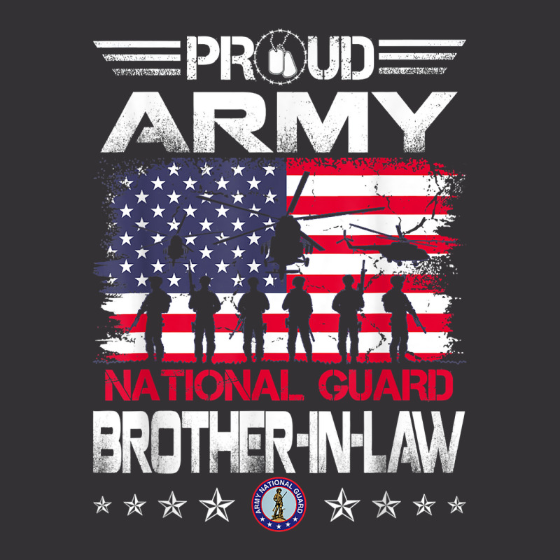 Proud Army National Guard Brother In Law Veterans Day T Shirt Vintage Hoodie by roopeedwrich76 | Artistshot