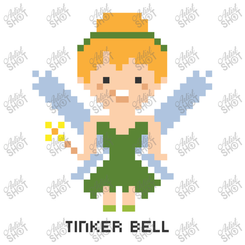 Tinker Bell Pixel Character Baby Bodysuit by mauramadhan | Artistshot