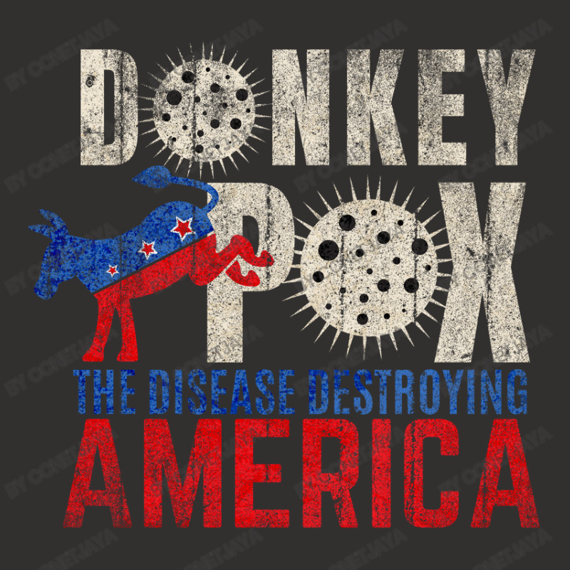 Donkey Pox The Disease Destroying America Champion Hoodie by CCnetJaya | Artistshot