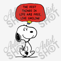 Peanuts Best Things In Life Are Free Drawstring Bags | Artistshot