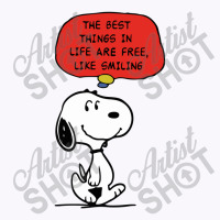 Peanuts Best Things In Life Are Free Tank Top | Artistshot