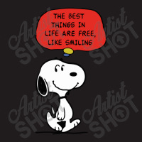 Peanuts Best Things In Life Are Free Waist Apron | Artistshot