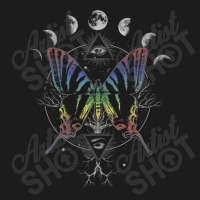 Moon Cycle Rainbow Butterfly Circle Hoodie & Jogger Set | Artistshot