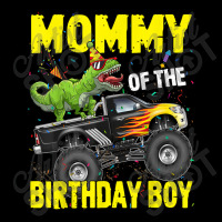 Mommy Of The Birthday Boy Dinosaurs T Rex Monster Truck Characters Car Adjustable Cap | Artistshot