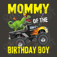 Mommy Of The Birthday Boy Dinosaurs T Rex Monster Truck Characters Car Bucket Hat | Artistshot