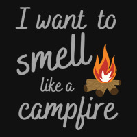 I Want To Smell Like A Campfire Camping Crew Socks | Artistshot