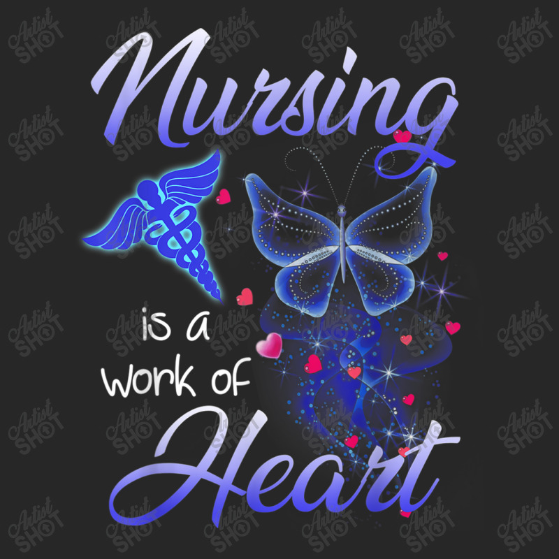 Nursing Is A Work Of Heart Butterfly  T For Nurses Women's Pajamas Set by AntoineDesign | Artistshot