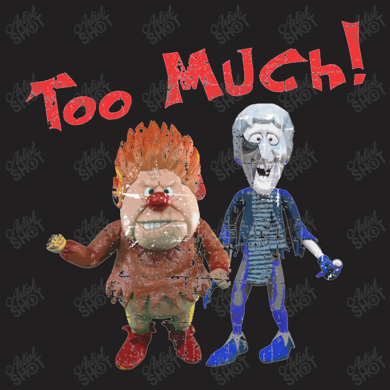 Heat Miser And Snow Miser From The Year Without A Santa Claus T-Shirt by govyvy | Artistshot