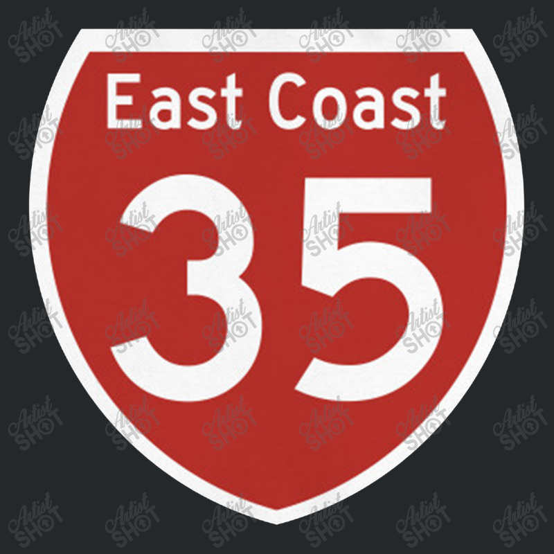 Highway 35, East Coast, New Crewneck Sweatshirt by govyvy | Artistshot