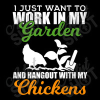 Work In My Garden Hangout With My Chickens Farmers Pocket T-shirt | Artistshot