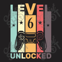 Level 6 Unlocked T-shirt | Artistshot