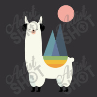 Llama Cute Vintage Hoodie | Artistshot