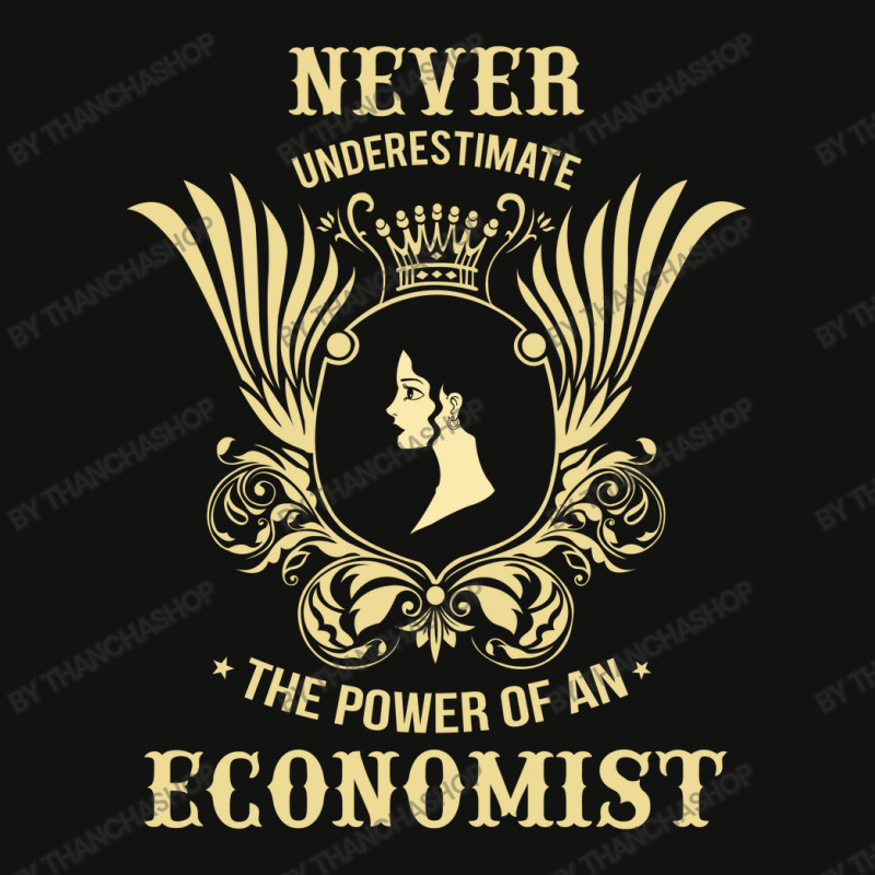 Never Underestimate The Power Of An Economist Scorecard Crop Tee by thanchashop | Artistshot