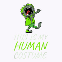 Zombie Halloween Human Costume Design T Shirt Tank Top | Artistshot