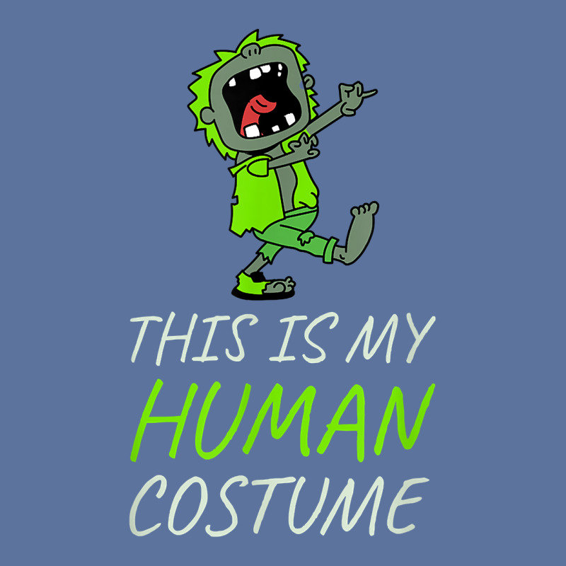 Zombie Halloween Human Costume Design T Shirt Lightweight Hoodie | Artistshot