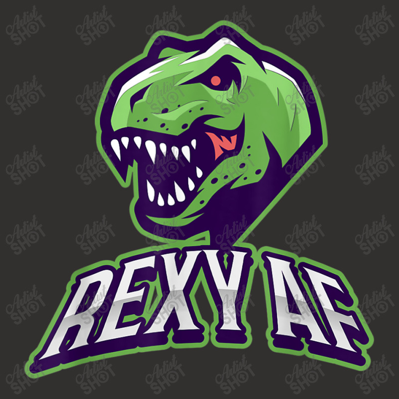 Rexy (sexy) Af (as Fuck) Dinosaur  Funny T Rex Gifts Men Champion Hoodie by JazmineDesign | Artistshot