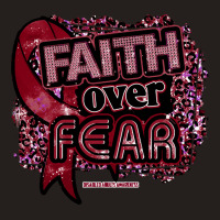 Disabled Adults T  Shirt Disabled Adults Awareness Ribbon Faith Over F Tank Top | Artistshot