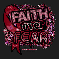 Disabled Adults T  Shirt Disabled Adults Awareness Ribbon Faith Over F Classic T-shirt | Artistshot