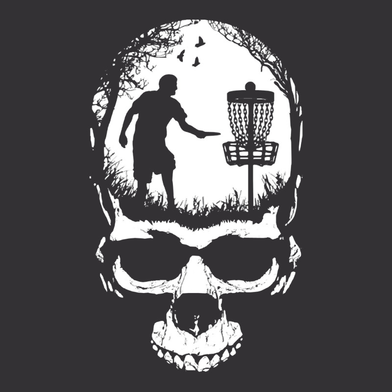 Disc Golf Skull Sunset Halloween T  Shirt Disc Golf Skull Player Retro Vintage Short | Artistshot