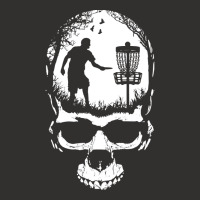 Disc Golf Skull Sunset Halloween T  Shirt Disc Golf Skull Player Retro Champion Hoodie | Artistshot