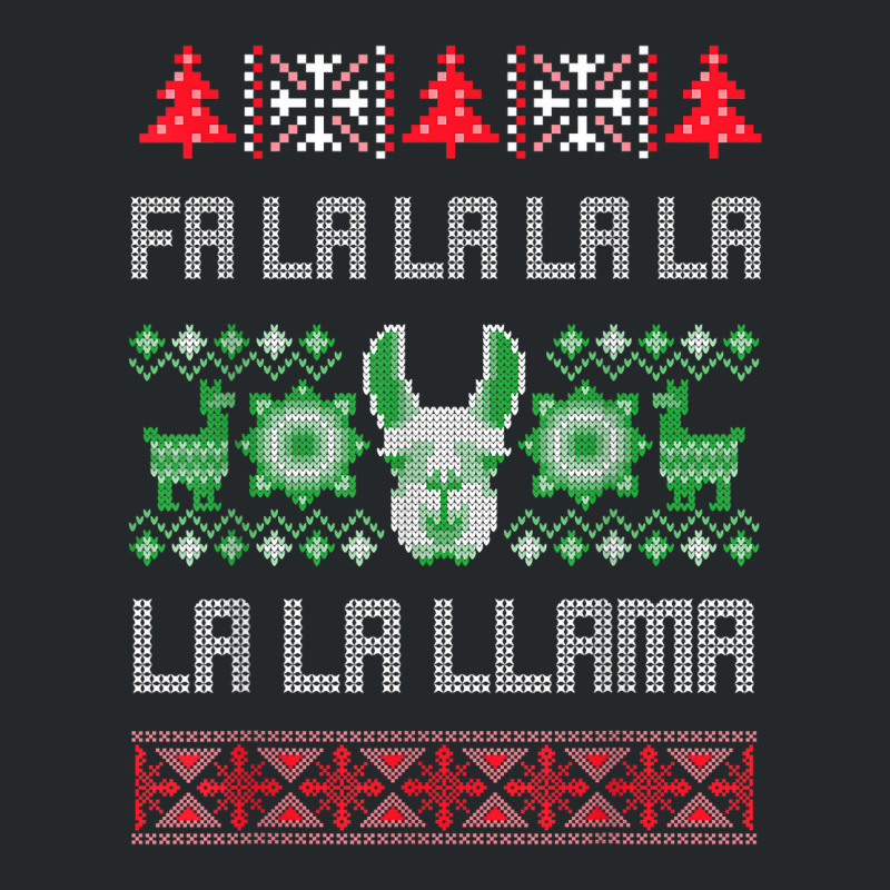 Fa La La Llama Shirt   Ugly Christmas Sweater Llama T Shirt Crewneck Sweatshirt | Artistshot