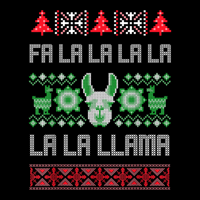 Fa La La Llama Shirt   Ugly Christmas Sweater Llama T Shirt Zipper Hoodie | Artistshot