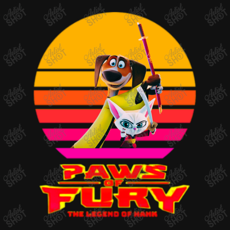 Paws Of Fury The Legend Hank Funny Oval Patch | Artistshot