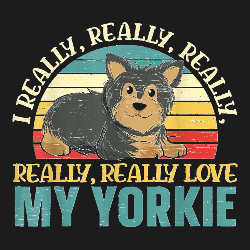 I Really Love My Yorkie Yorkshire Terrier Dog Lover Puppy Hoodie & Jogger set by LeonelSalas | Artistshot