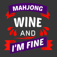 Mahjong Wine And I'm Fine   Cool Mahjong Gift Idea T Shirt Toddler Hoodie | Artistshot