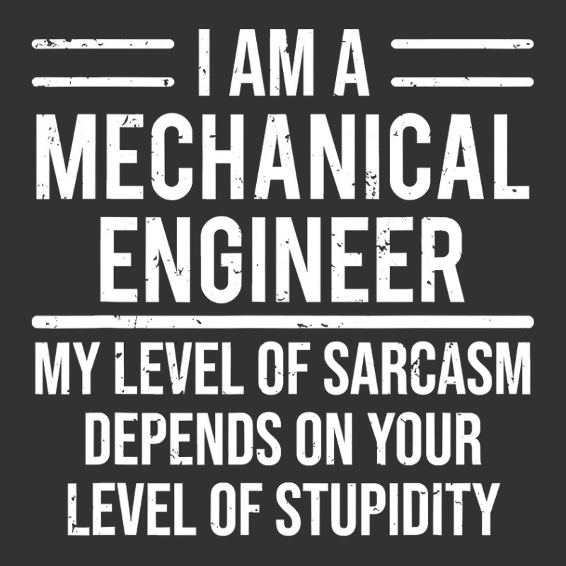 Funny Mechanical Engineer T Shirt Level Of Sarcasm Tee Gift Baby Bodysuit by sieuduong86 | Artistshot