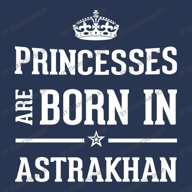 Princesses Are Born In Astrakhan Cool Gift Ladies Denim Jacket by thanchashop | Artistshot